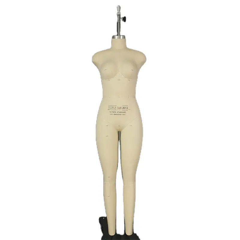 Maniquí de sastre ajustable para mujer, modelo profesional de costura, 34B