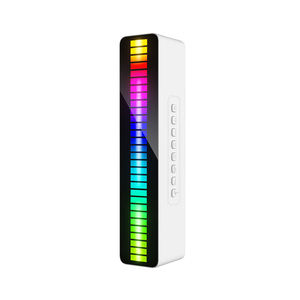 新製品流れるLEDリズム雰囲気サウンドコントロール音楽サブウーファーブームボックスワイヤレスBluetoothスピーカー - Product Image 1