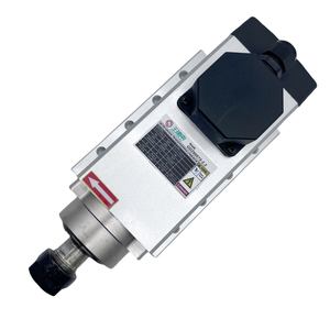 高速主轴GDZ80X73-2.2 <span class=keywords><strong>2.2kw</strong></span> ER20 24000RPM 220V 380V风冷数控电机主轴方形，带法兰，用于数控路由器 - Product Image 6