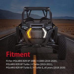 Newwind ไฟ LED หน้ารถพร้อมปลั๊กสำหรับรถบรรทุก RZR 1000 utvatv