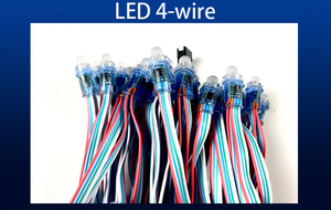 WS2811 12mm Digital RGB LED Pixel Light modulo Pixel LED indirizzabile individualmente IP68 impermeabile DC 5V 50 pz - Product Image 3