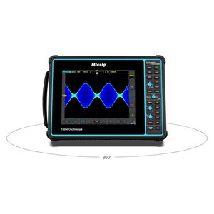 Micsig STO2002 200MHz 1GSa/s Tablet Oscilloscope 2 Channel Digital Oscilloscope with 6 <strong>Decodings</strong> - Product Image 4