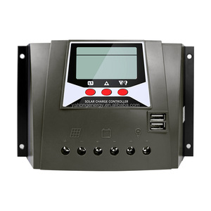 Cheaper Price 30/40/<strong>50</strong>/60/80A <strong>PWM</strong> Solar Charging <strong>Controller</strong> 12V/24V/36/48V System Voltage LCD ROHS Certified Lighting <strong>Controller</strong> - Product Image 1