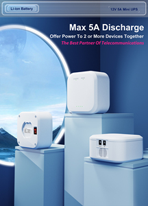 Mylion MU65 Mini UPS 12 В 5A 57.72Wh портативный умный дом Wi-Fi маршрутизатор 15600 мАч Резервное копирование батареи для систем домашней автоматизации - Product Image 6