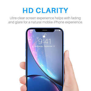 ストック1 2 3パックApple 9H 2.5D高クリア強化ガラススクリーンプロテクターiPhone用アンチスクラッチガラスフィルム - Product Image 3