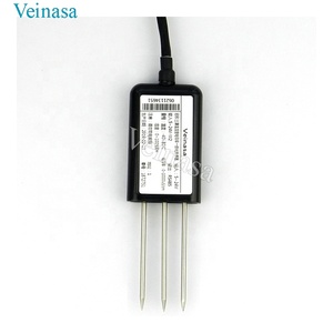 Veinasa-TWSD Digital Soil Humidity Temperature EC <strong>Sensor</strong> for <strong>Arduino</strong> FDR with 20ma Output Max and 24v <strong>Voltage</strong> Max