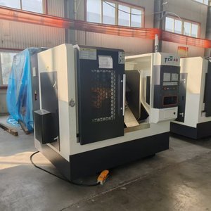 TCK40 Linear Guideway Slant Bed Torno CNC con mandril hidráulico 8-Tool Torreta C-Axis Bar Feeder - Product Image 6