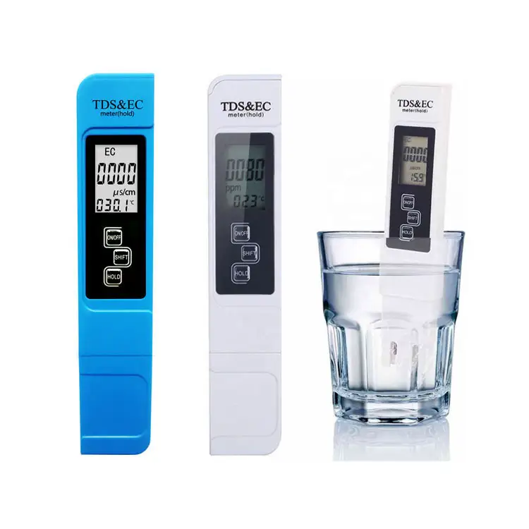 Цифровая ручка Тип EC TDS метр качества воды тестер инструмент с ATC