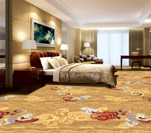 Alfombra Axminster de nailon de lujo para Hoteles de 5 estrellas de pared a pared para banquetes, pasillos, salas de estar para oraciones