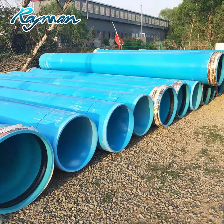 Tubería de suministro de agua de PVC de alta resistencia, tubo de plástico de 215mm, 355mm, 400mm, 500mm