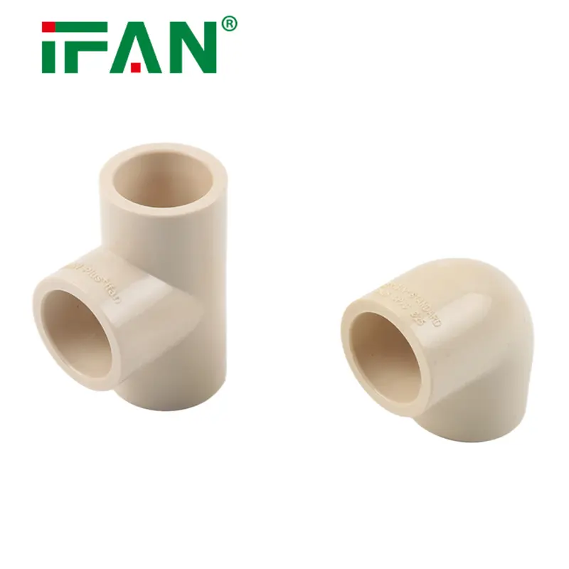 Ifan Sanitair Materialen Cpvc Buisfittingen Buis Connector Pvc Fittingen Voor Warm Koud Water Pijp