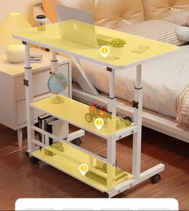 Escritorio de ordenador perezoso ajustable multifuncional Shaohua en dormitorio o escritorio de estudiante móvil pequeño con función de cabecera - Product Image 3