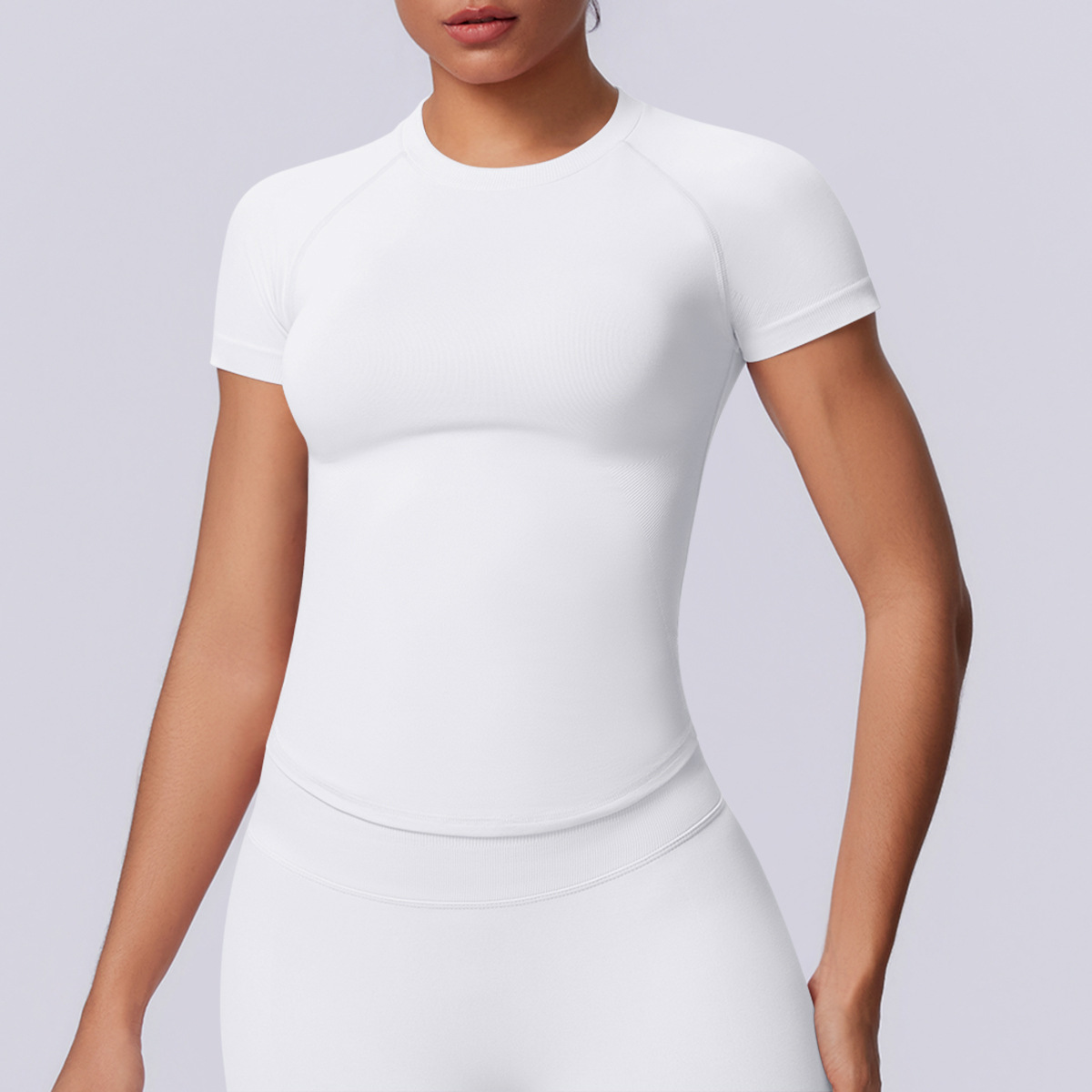 6705 Short Sleeve - White