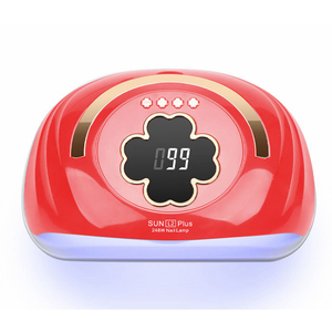 248W LED UV luce asciugatrice Gel smalto con 45 LED 4 impostazione Timer Display LCD schermo sensore automatico professionale due mani lampada per unghie - Product Image 5