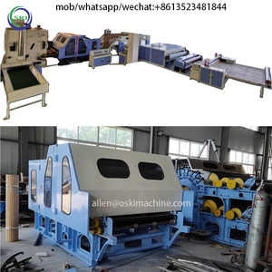 Linea di produzione interna dell'ovatta del piumino automatico fabbrica che fa la macchina trasversale di riempimento della trapunta - Product Image 2