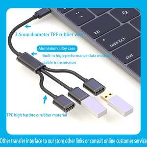 USB <strong>Computer</strong> Car to Mobile Phone Camera Keyboard Mouse U Disk Printer and Other Drag Three/two <strong>Data</strong> Transmission Extension Line - Product Image 4