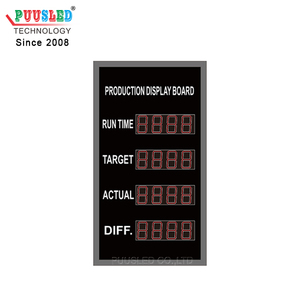 Rosso Pcb digitale Led di produzione di fabbrica Display con visualizzazione del tempo segno di monitoraggio di uscita - Product Image 4