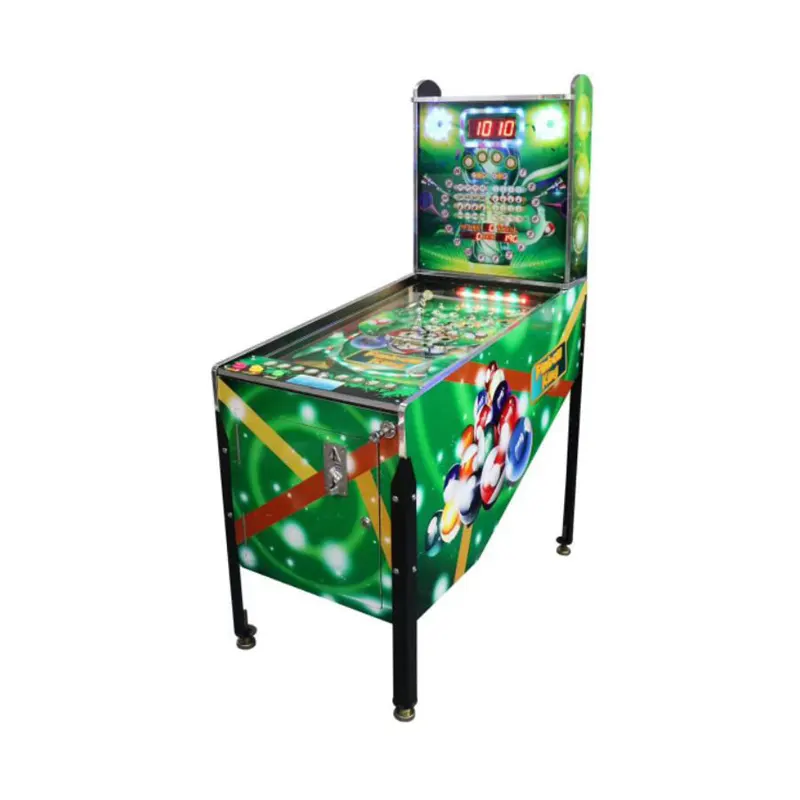 Máquina de jogo eletrônica de arcade lotery, mini máquina de jogo de pinball para centro de jogos