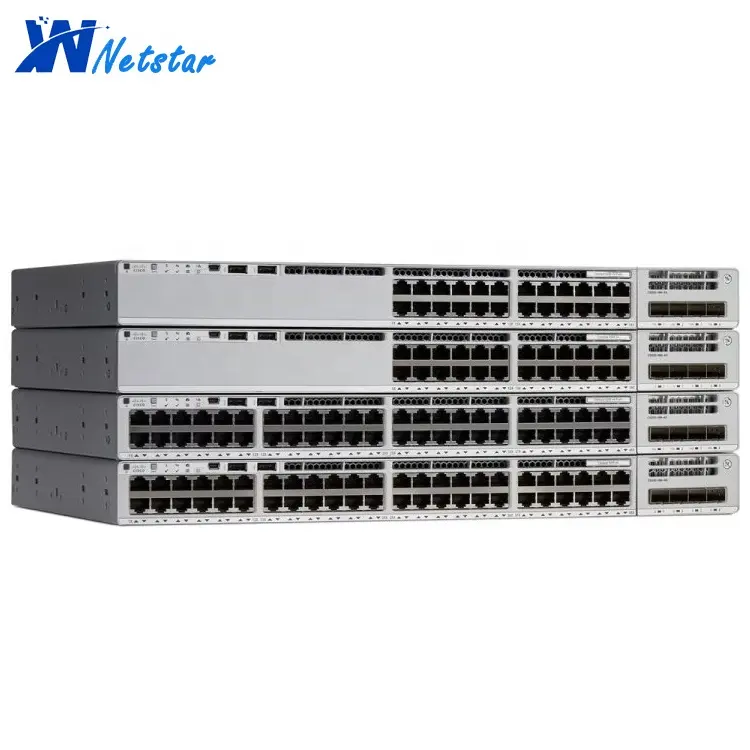 C9200L-24PXG-2Y-A lợi thế mạng Ethernet chuyển đổi 24 cổng 8xmgig 16 cổng Gigabit PoE + với 2x25ge Thiết bị chuyển mạch sợi quang