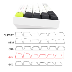 Teclado mecánico personalizado único Kit de Gateron de intercambio en caliente RGB dinámico y 61 teclas personalizables para entusiastas del bricolaje - Product Image 2