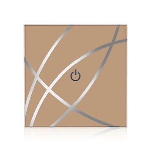 带钢化玻璃面板按钮开关的触摸门禁开关产品 - Product Image 5