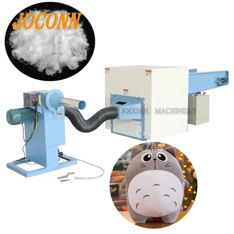 Máquina de enchimento de bolhas, máquina de enchimento de bolas de algodão de penas/para bolas de fibra pp/sofá, máquina de enchimento