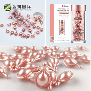 Private Label organico vitamina E Placenta di pecora sierica per viso occhi capsule di pollo forma di gamba antirughe riparazione siero - Product Image 6