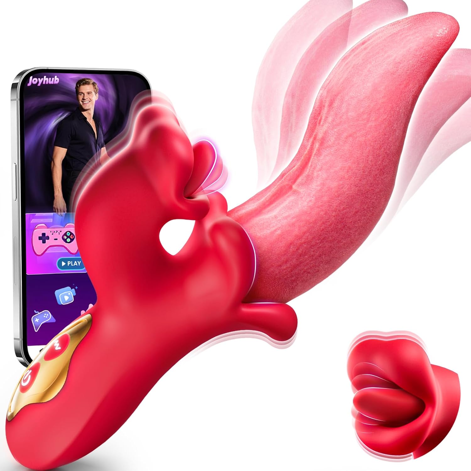 Pink tongue