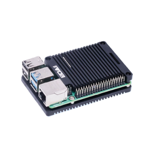 Ed-pi4case-ob Passive Cooling Open Aluminum Cnc <strong>Case</strong> For <strong>Raspberry</strong> <strong>Pi</strong> 4 - Product Image 1