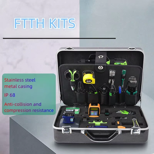 Kit de herramientas de empalme de fibra óptica utilizado para la instalación de Red FTTH 4G 3G GSM GPRS POE Splitter Número de modelo Infraestructura de red - Product Image 5