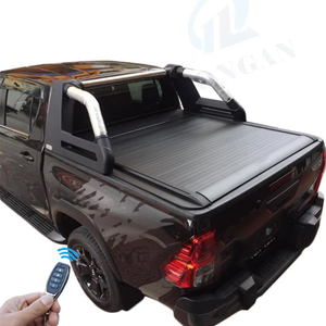 トランクローラーシャッターカバーフォードF150 ~ Yo Ta Tacomaシボレー用防水トランクローラーシャッターカバーアクセサリー - Product Image 1