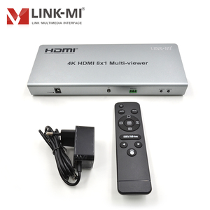 HDMI 8X1多查看器，无缝开关支持4k 30hz、1080p、RS232控制8进1出Usb多查看器切换器 - Product Image 5