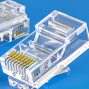 <strong>Standard</strong> high quality Cat5e Plug compliant with TIA/EIA-<strong>568A</strong>/B <strong>standards</strong> Cat5e RJ45 Connector for network cabling - Product Image 3