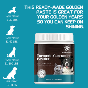 Пищевые добавки куркумы, зеленая Мидия и порошок MSM, успокаивают суставы, улучшают подвижность, фаза роста крупных пород - Product Image 5