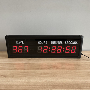 Hot Selling <strong>Led</strong> Digital Clock 1.8 Inch 9 Digits Large <strong>Display</strong> Countdown Stopwatch <strong>Timer</strong> Gym Wall Clock - Product Image 4