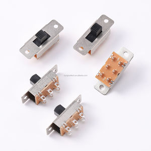 SS-23F19 yüksek akım slayt anahtarı 6-pin ON-OFF-ON SS-23F19G7 3A/250V 6A/125V oyuncaklar için elektrikli ısıtıcı araba buzdolabı anahtarı - Product Image 6