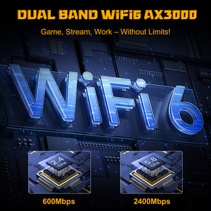 Desbloquee el enrutador WiFi 5G con ranura para tarjeta Multi SIM SUNCOMM O8 Cat19 AX3000 Mesh WiFi 6 Change IMEI QoS Routers 5G - Product Image 4