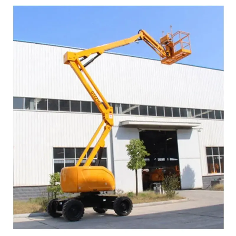 Articulando Boom Lift 16m Extensão Movable Lift Auto-propelido Curvo Braço Plataforma De Trabalho Aéreo