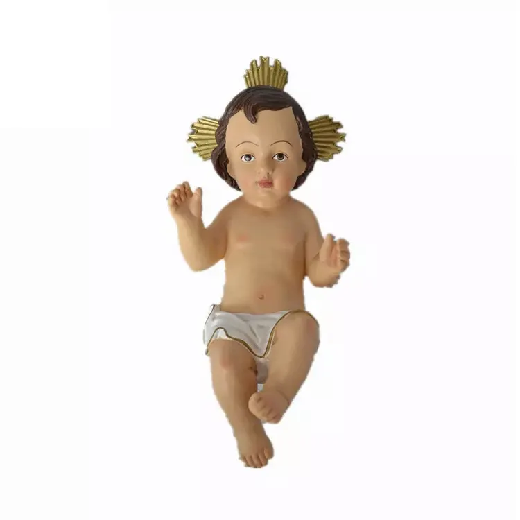 Figurine de baptême de bébé jésus, souvenir de bébé jésus, fournisseur chinois