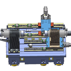 Internationally Advanced Heavy Duty Automatic Grade CTX200S 4-<strong>Axis</strong> <strong>CNC</strong> <strong>Lathe</strong> <strong>2</strong>-Spindle Slant Bed Turning Center Fanuc <strong>Control</strong> - Product Image 1