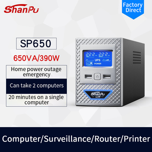 Fuente de alimentación ininterrumpida Shanpu UPS para uso doméstico, regulador de voltaje de batería incorporado, respaldo de corte de energía de computadora - Product Image 3