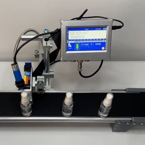Automatische Codier maschine Online-Datums-Tinten strahl drucker Barcode-Drucker für Batch-Codier maschine für Metall-Kunststoff flaschen