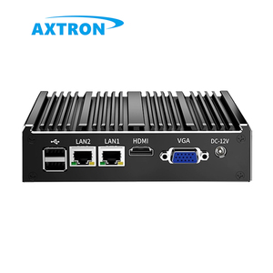 Dual LAN 6 USB &amp; 2 COM DDR3 Linux Win7/11 Fanless <strong>Compact</strong> <strong>Embedded</strong> Box PC Mini Industrial <strong>Computer</strong> with AU/US/EU Plugs - Product Image 2