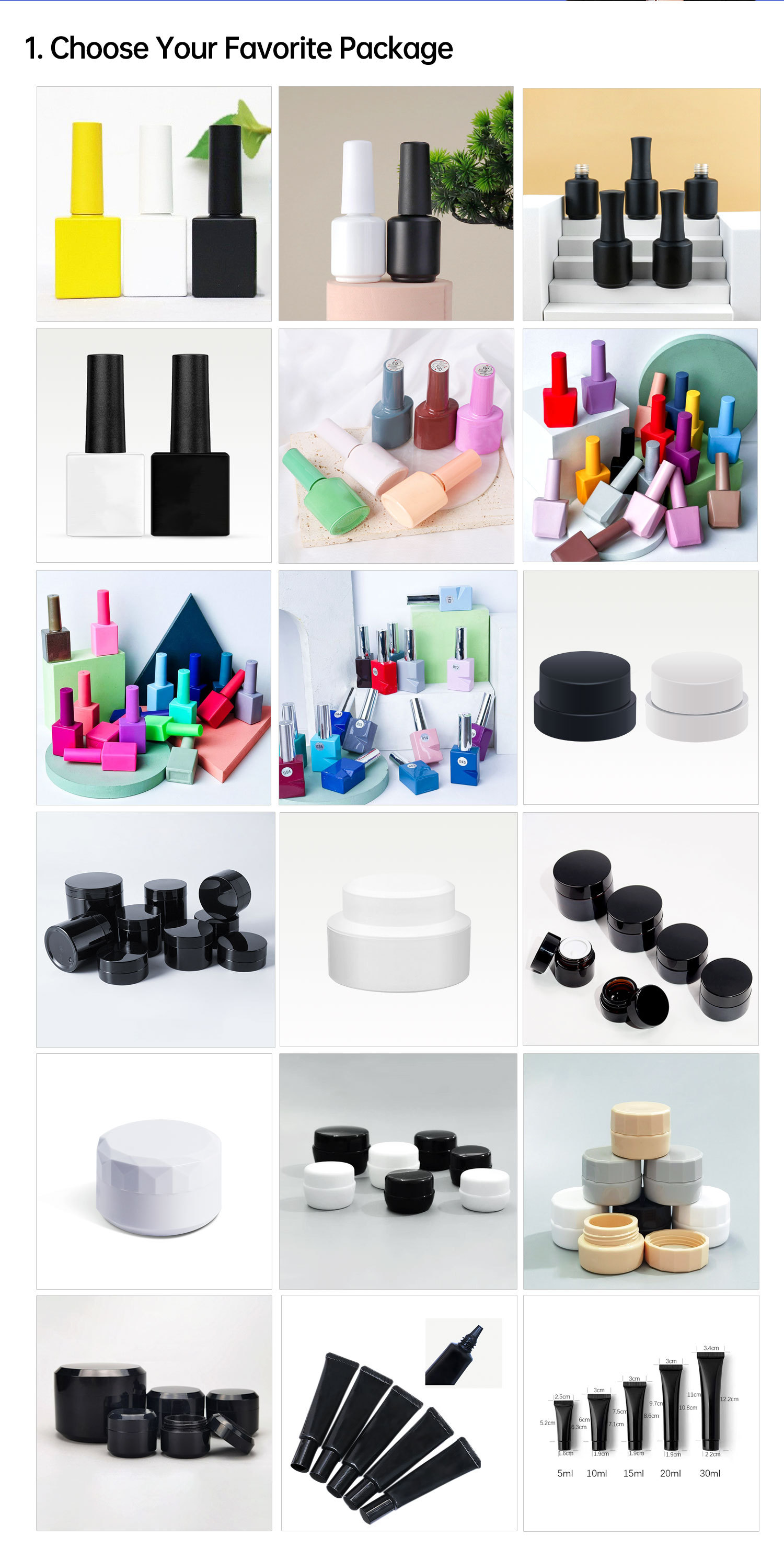 Emballage diversifié