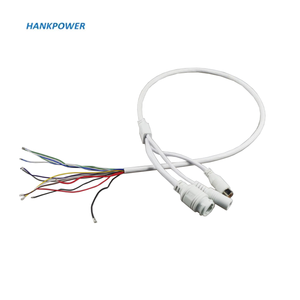 13コア防水ネットワークPOEオーディオ監視カメラケーブルPOEネットワークポートDC RCAアダプター - Product Image 1