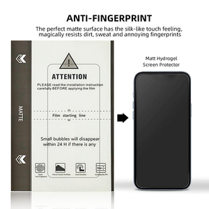 Miễn phí Mẫu 120mm * 180mm Điện thoại di động HD rõ ràng chống chói Matte Hydrogel phim không thấm nước chống dấu vân tay TPH bảo vệ phim - Product Image 6