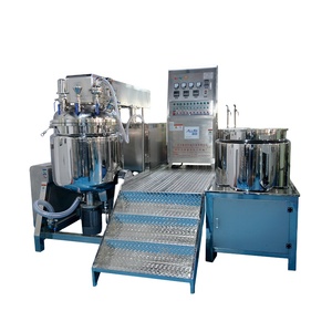 Kremler emülgatör makinesi homojenizasyon vakum makinesi homojen krem kozmetik üretim hattı için ekipman karıştırıcı - Product Image 1