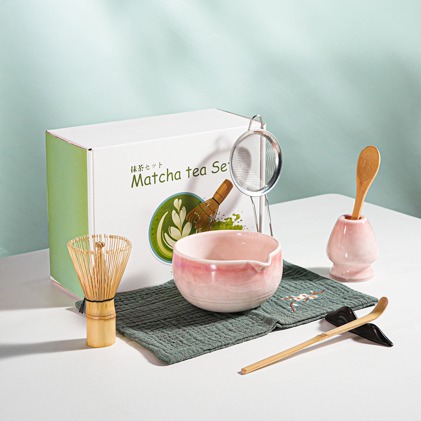 8pcs set -- pink