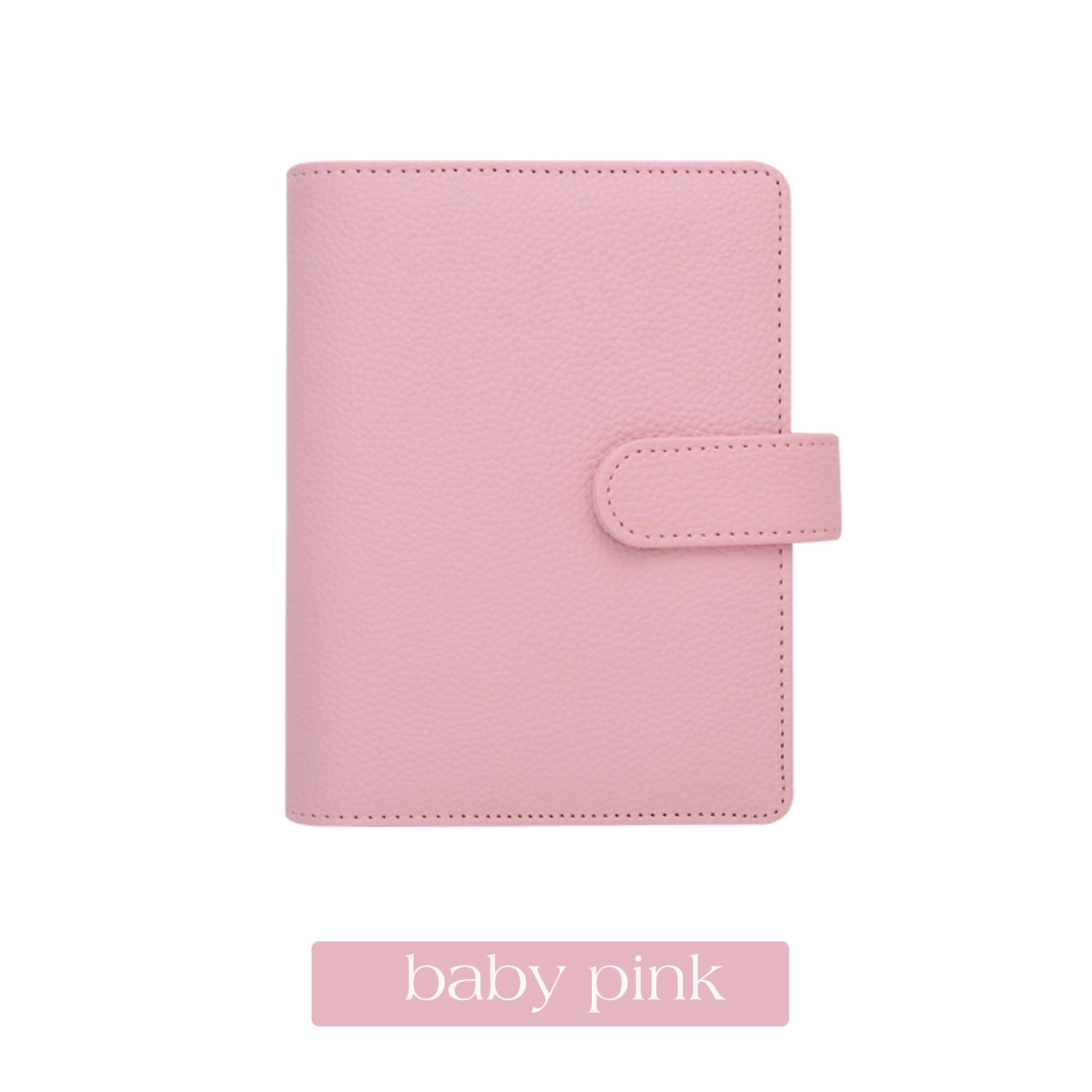 Baby Pink with Gold Rings