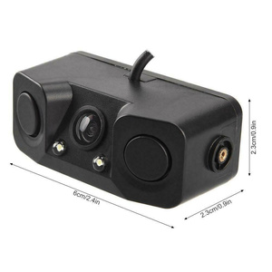 3合1夜视雷达后视倒车摄像头汽车驻车倒车传感器 - Product Image 2